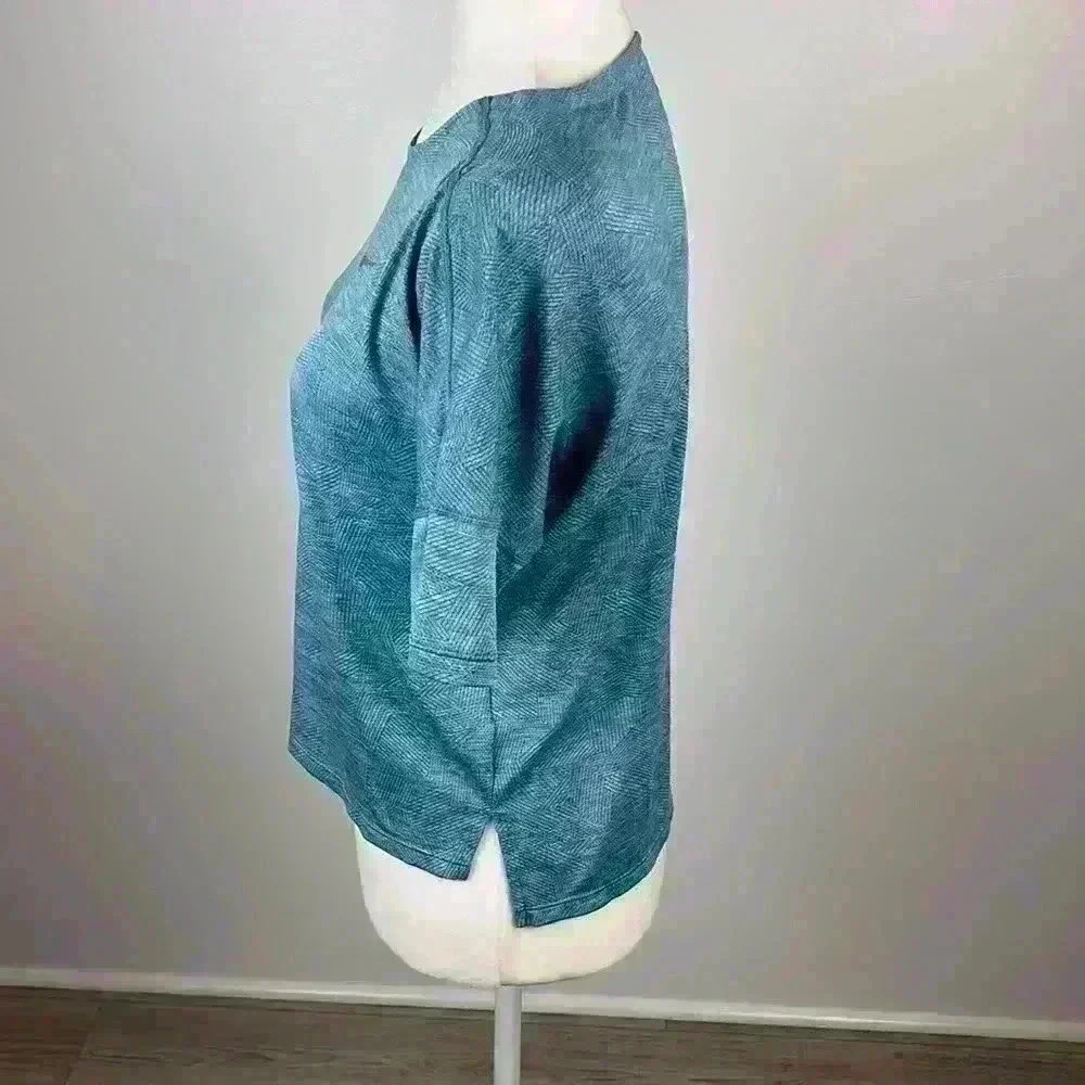 Nike Light Blue Dri-Fit Short Sleeve Top Size S